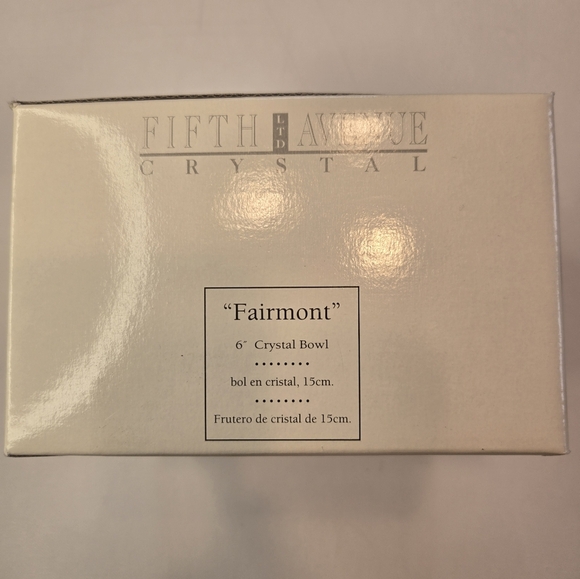 6" Fairmount Crystal Bowl - Picture 8 of 9